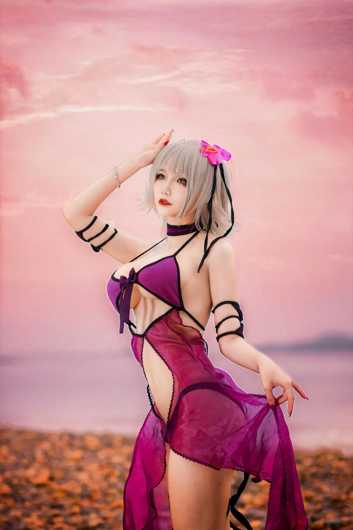 仙九Airi – NO.03 黑贞水着 [19P]插图5